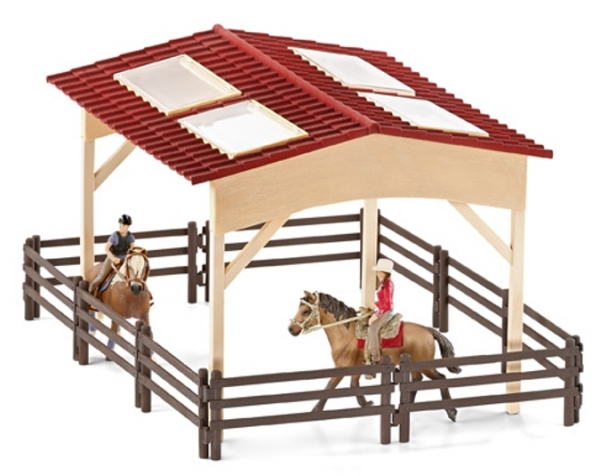 Schleich Pferdehof mit Zubehör